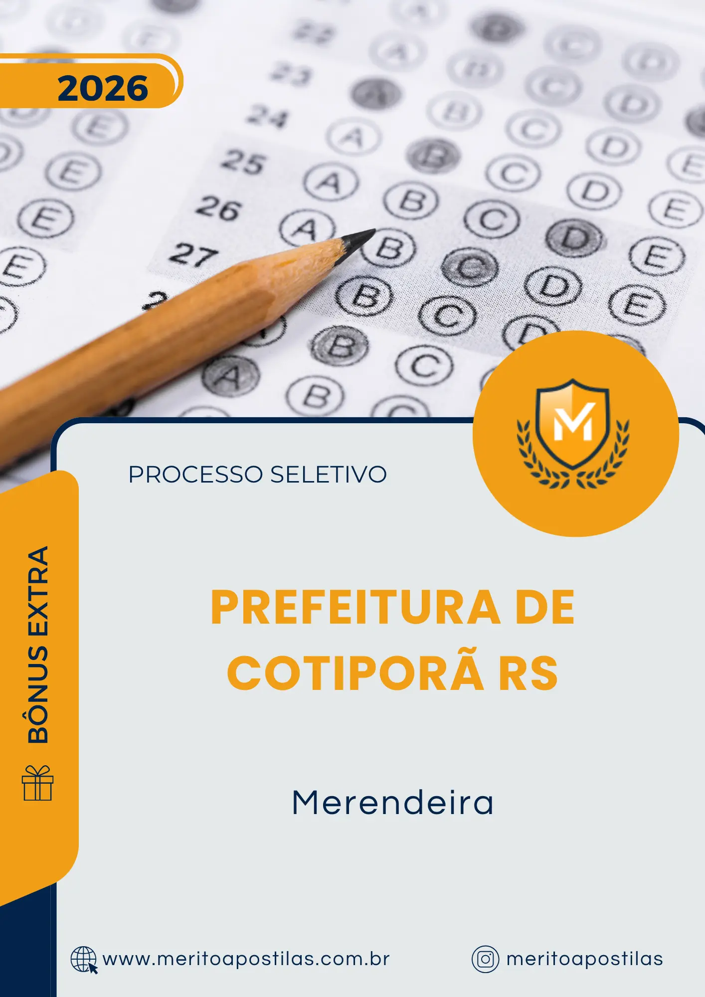 Apostila Merendeira Prefeitura de Cotiporã RS 2026