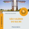 Apostila Merendeira Prefeitura de São Valério do Sul RS 2026