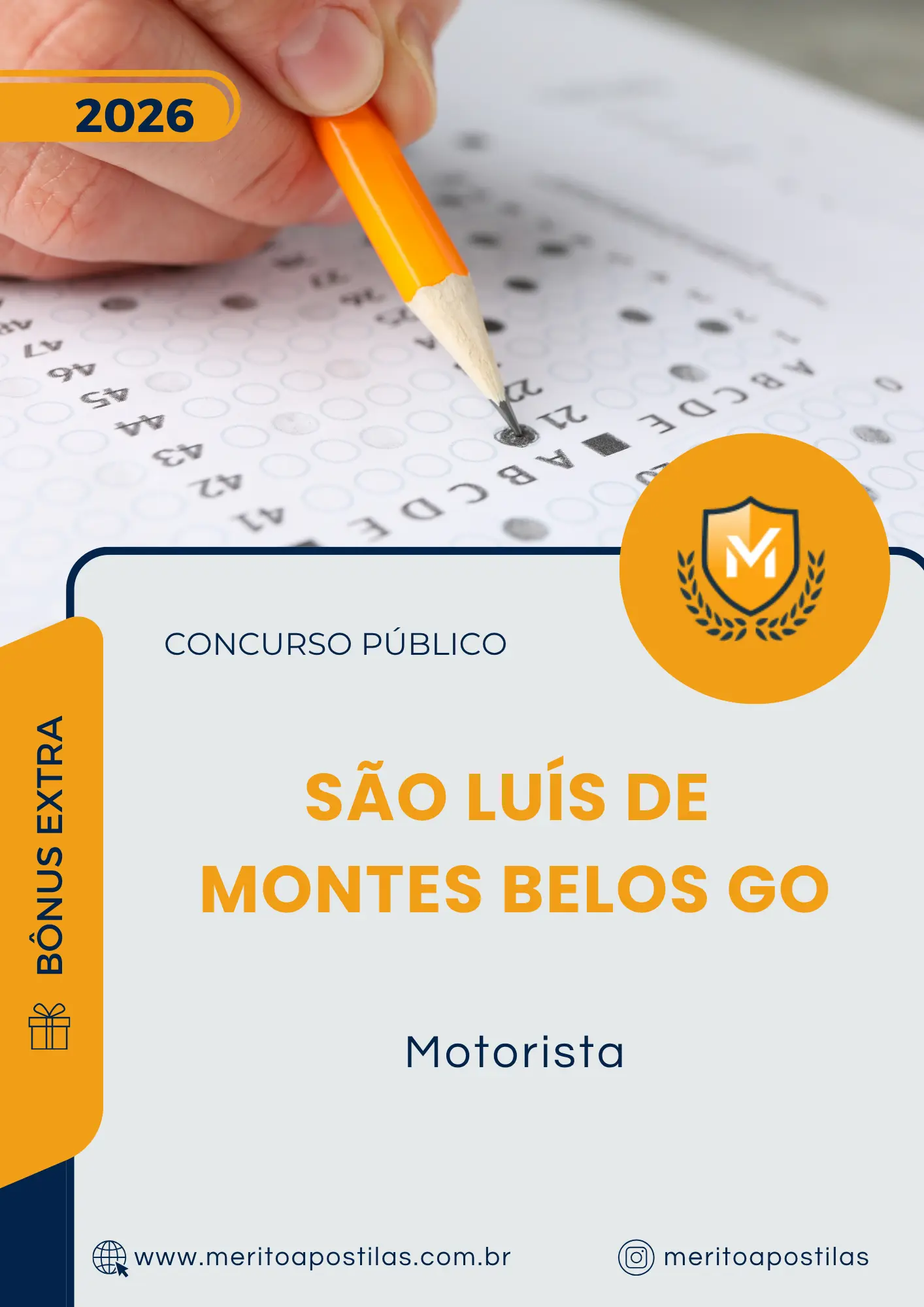 Apostila Motorista Câmara de São Luís de Montes Belos GO 2026