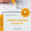 Apostila Motorista Prefeitura de Campina Grande do Sul PR 2026