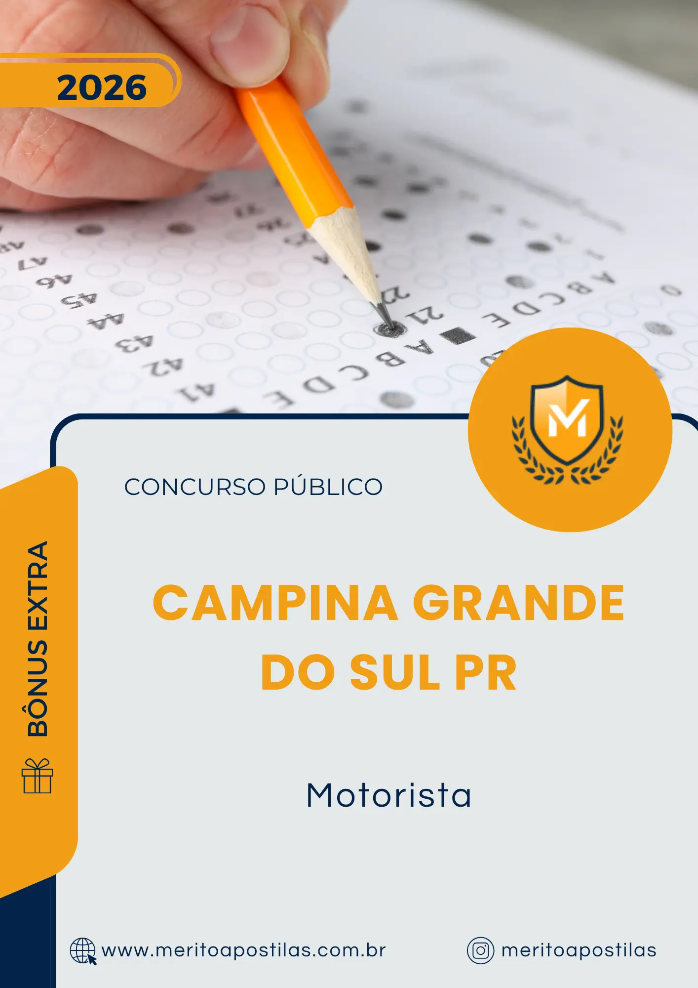 Apostila Motorista Prefeitura de Campina Grande do Sul PR 2026