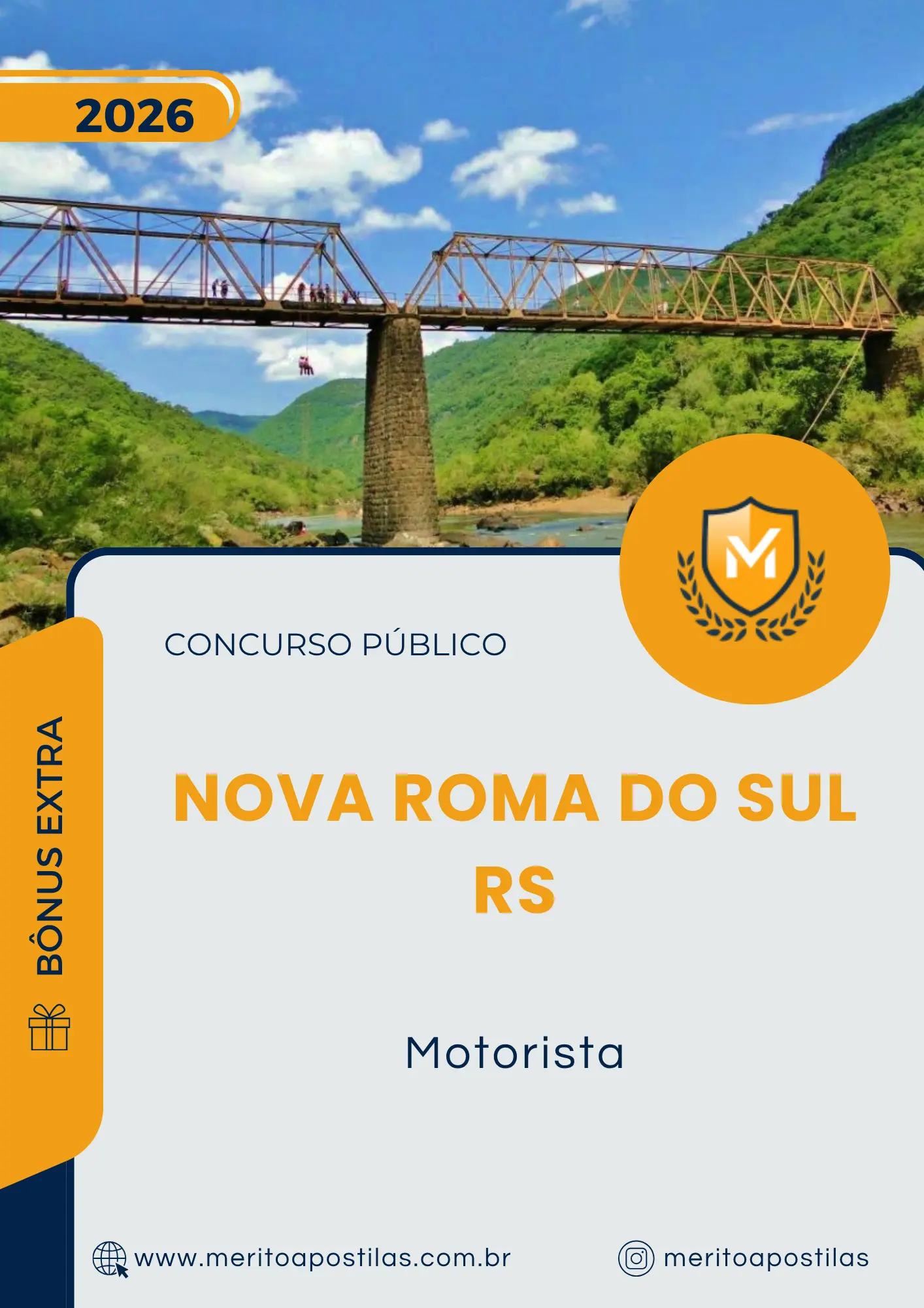 Apostila Motorista Prefeitura de Nova Roma do Sul RS 2026