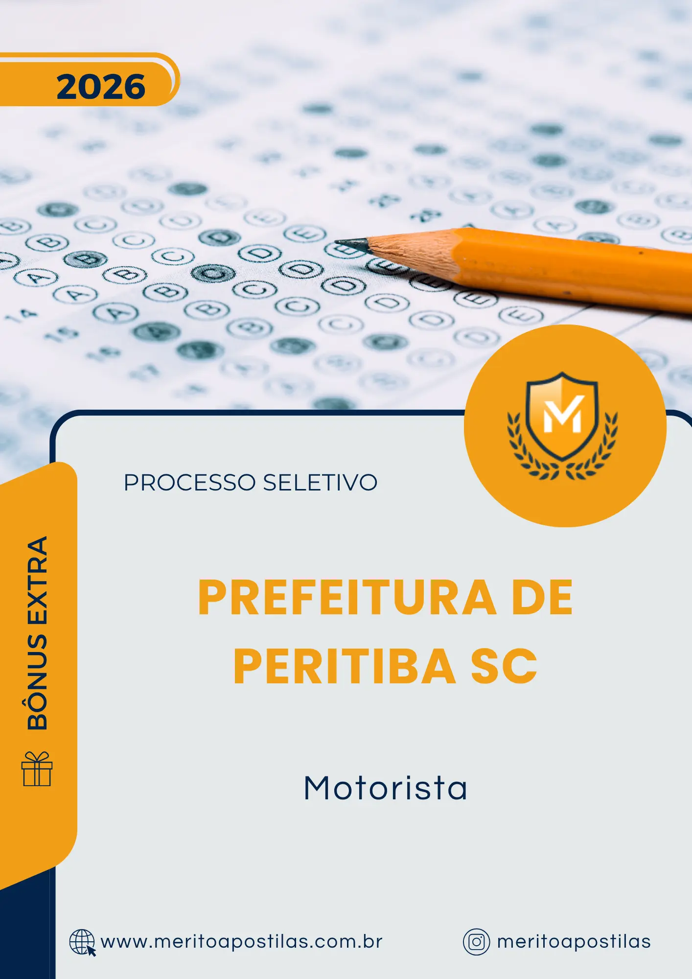 Apostila Motorista Prefeitura de Peritiba SC 2026