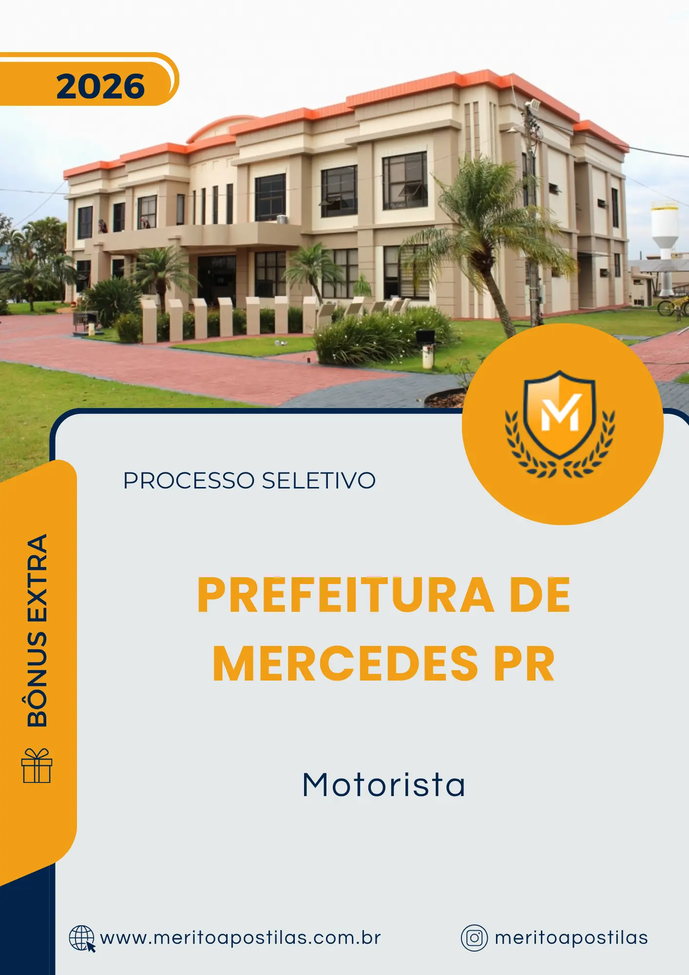 Apostila Motorista Prefeitura de Mercedes PR 2026