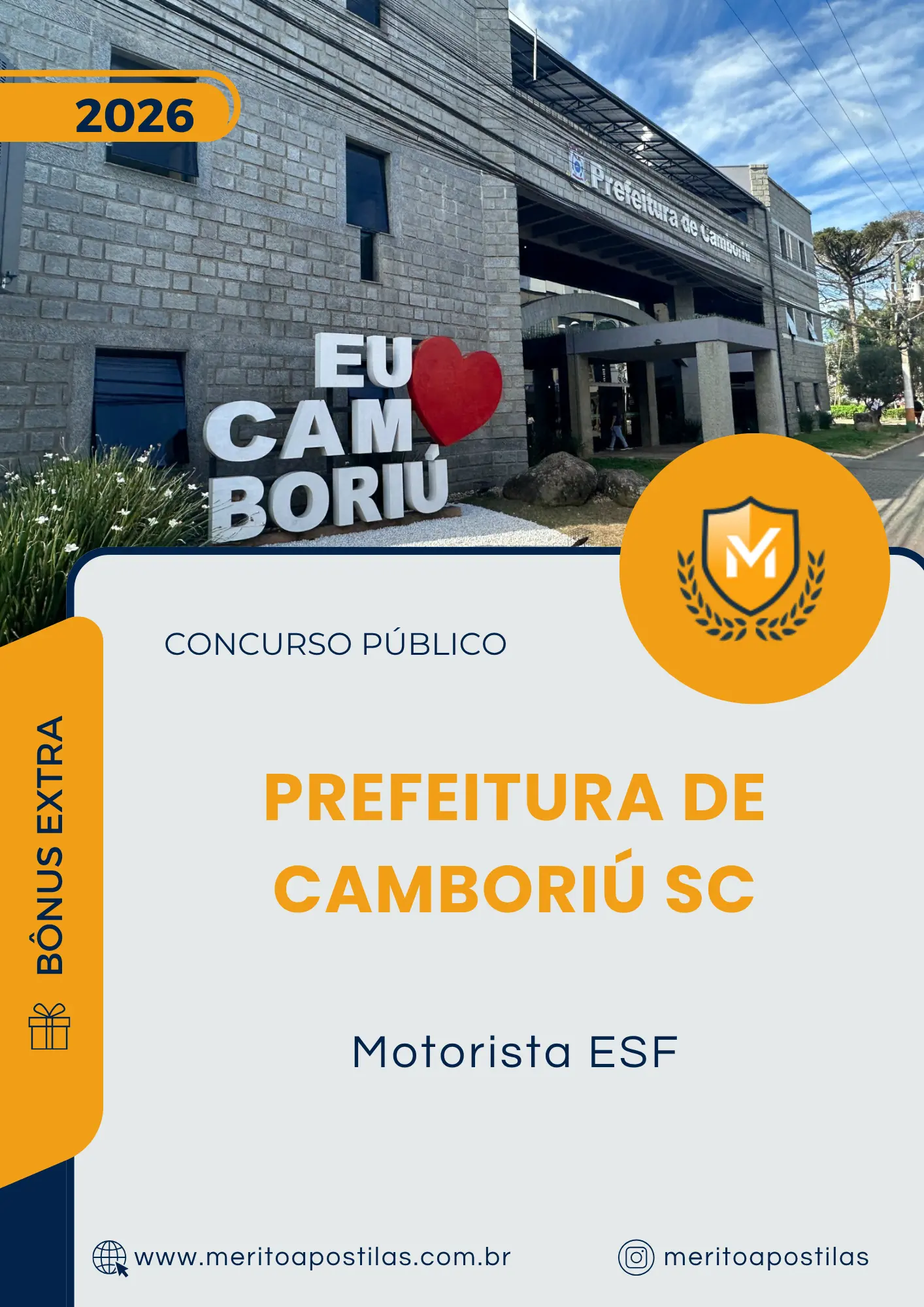 Apostila Motorista ESF Prefeitura de Camboriú SC 2026