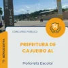 Apostila Motorista Escolar Prefeitura de Cajueiro AL 2026