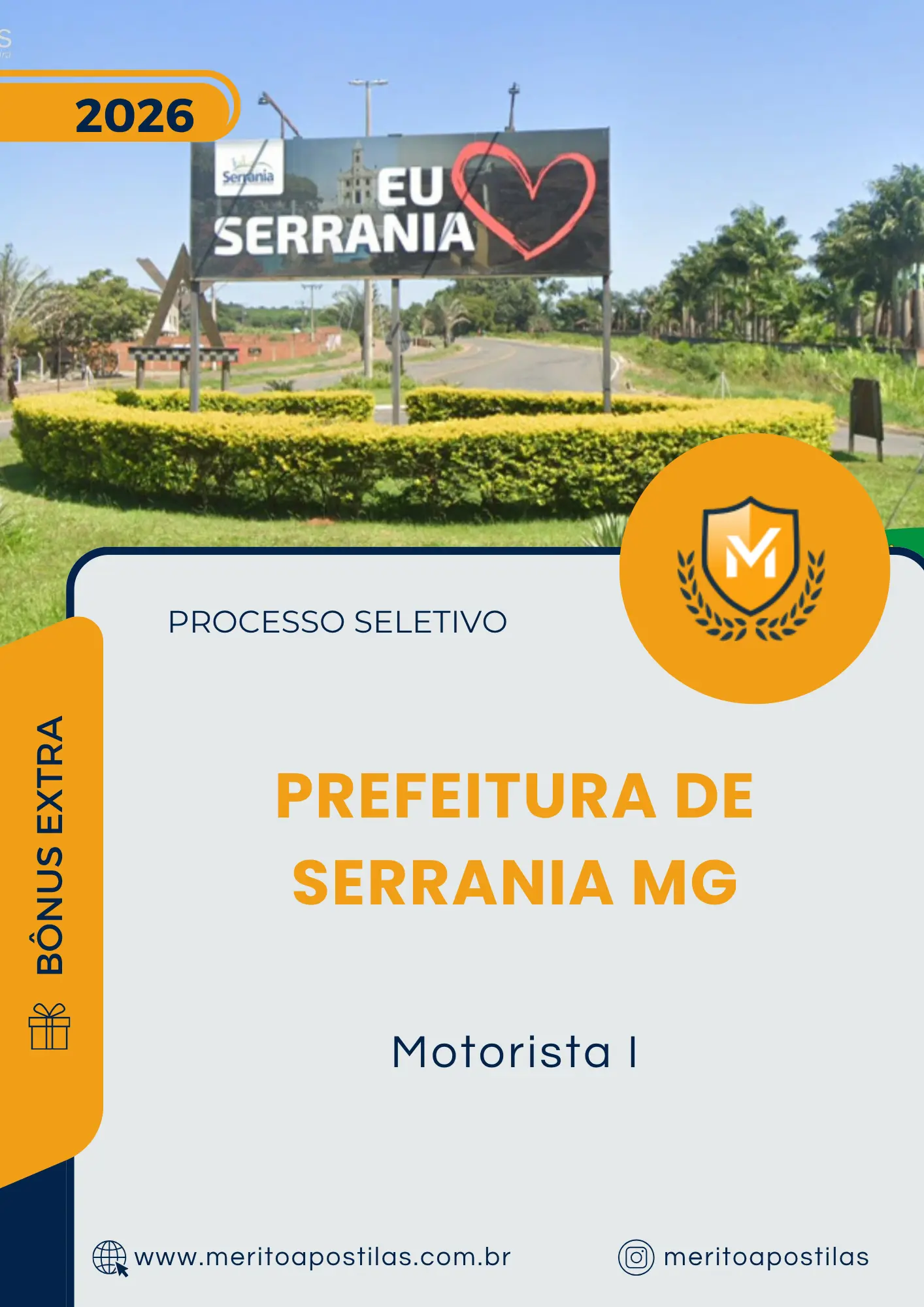 Apostila Motorista I Prefeitura de Serrania MG 2026