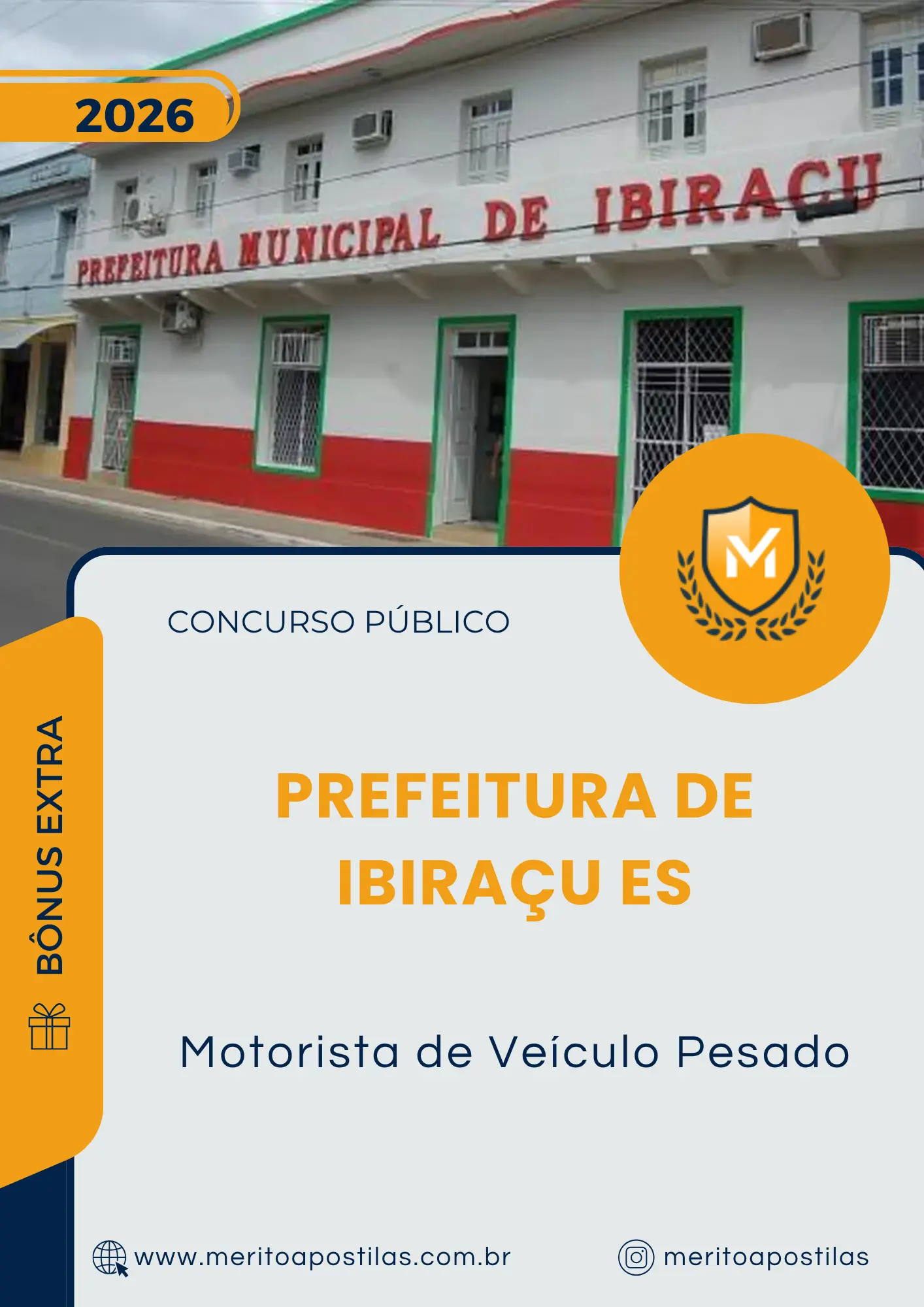 Apostila Motorista de Veículo Pesado Prefeitura de Ibiraçu ES 2026