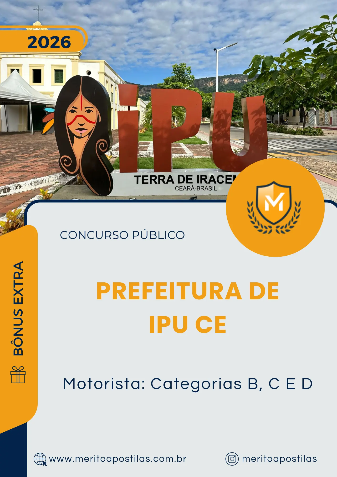 Apostila Motorista Categorias B C E D Prefeitura de Ipu CE 2026