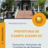 Apostila Motorista de Transporte de Pessoas Prefeitura de Campo Alegre SC 2026
