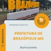 Apostila Nutricionista Prefeitura de Brazópolis MG 2026