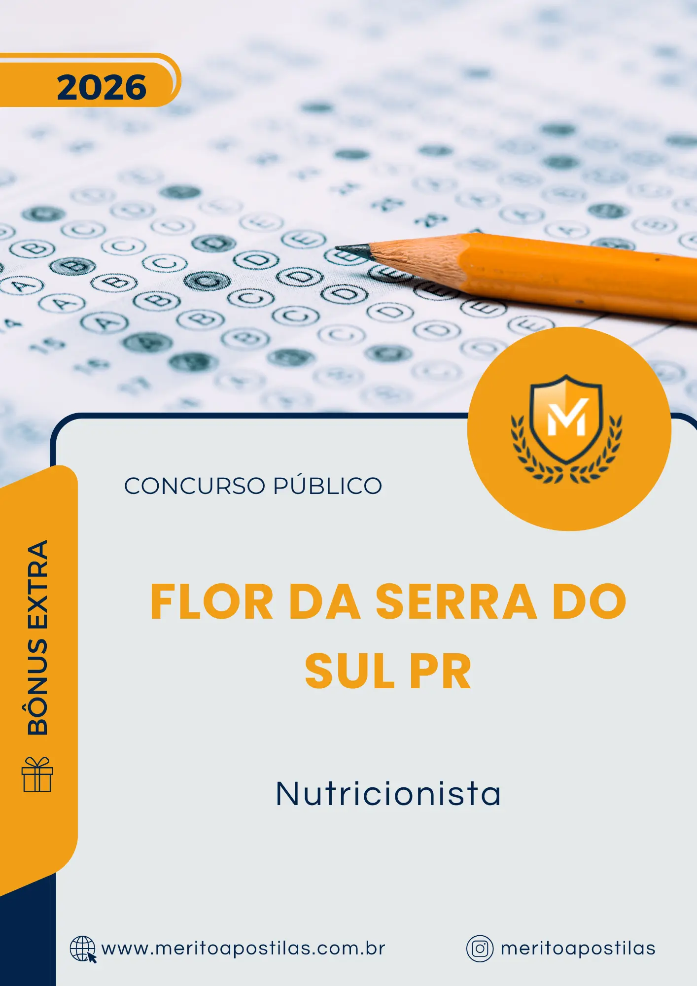 Apostila Nutricionista Prefeitura de Flor da Serra do Sul PR 2026