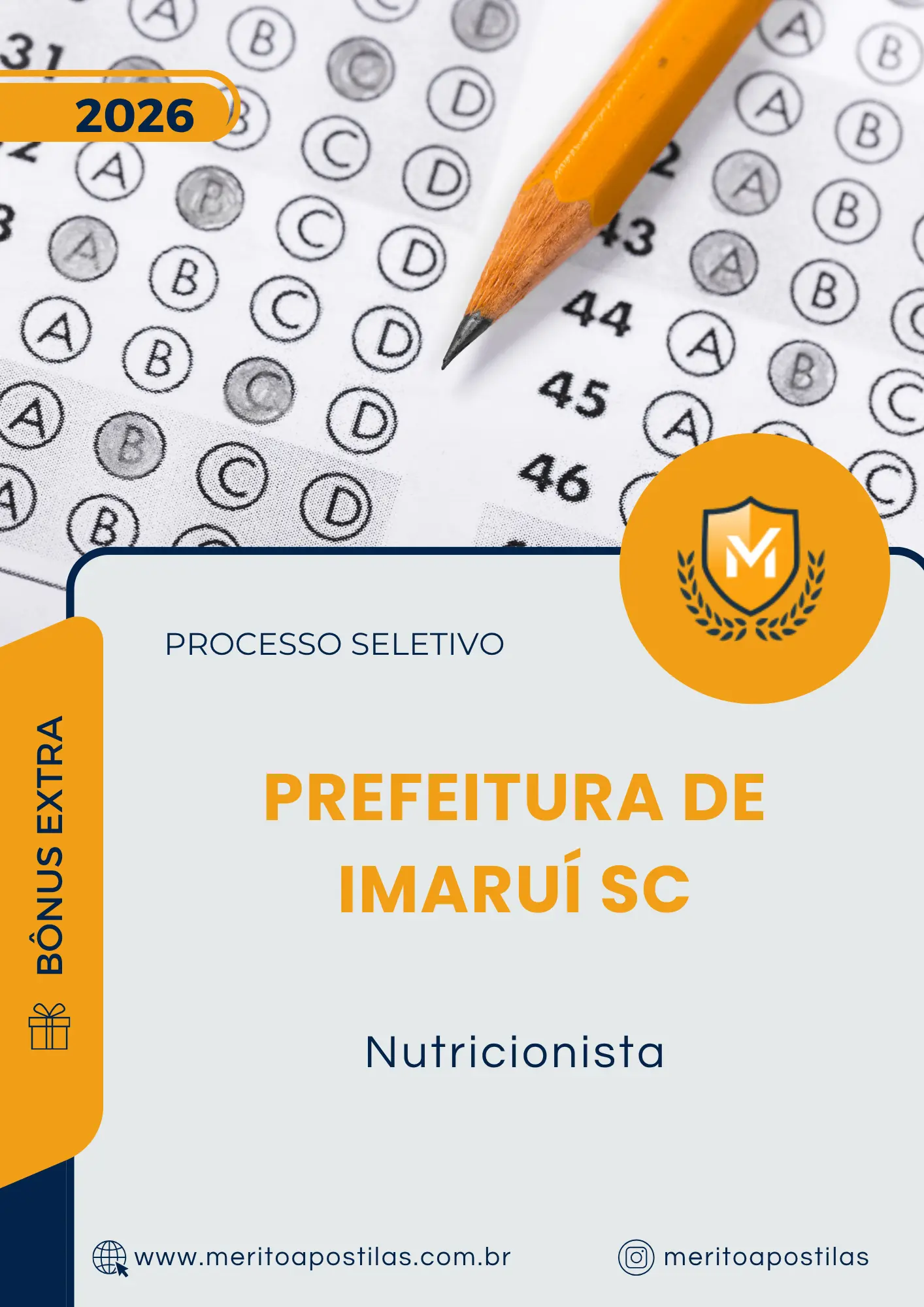 Apostila Nutricionista Prefeitura de Imaruí SC 2026