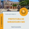 Apostila Nutricionista Prefeitura de Miradouro MG 2026