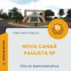 Apostila Oficial Administrativo Prefeitura de Nova Canaã Paulista SP 2026