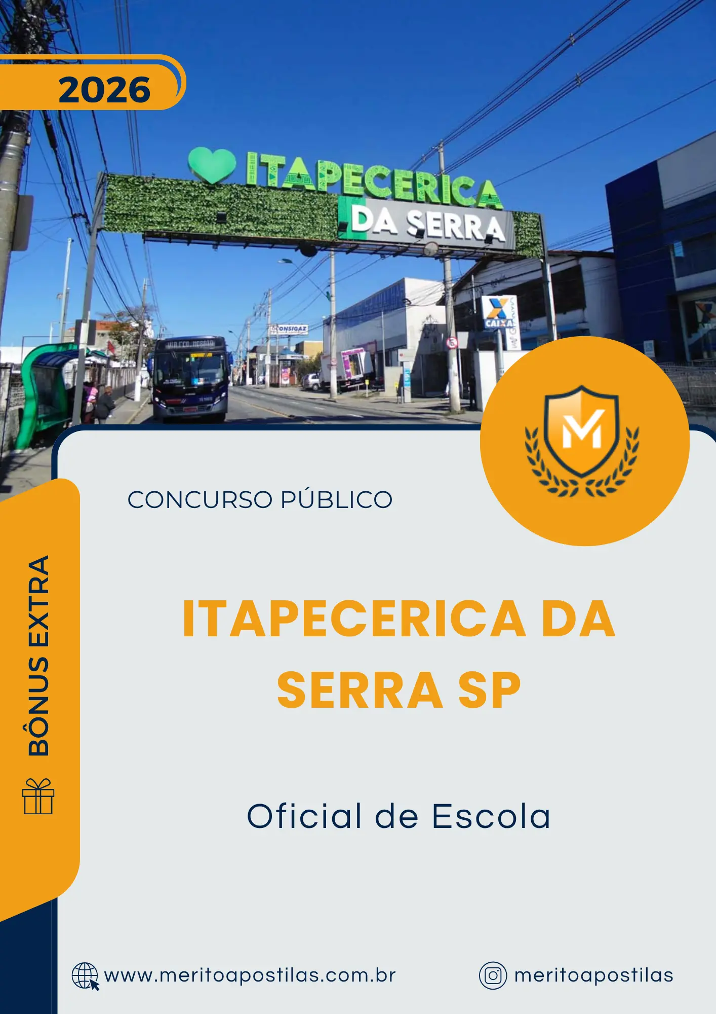 Apostila Oficial de Escola Prefeitura de Itapecerica da Serra SP 2026