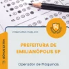 Apostila Operador de Máquinas Prefeitura de Emilianópolis SP 2026