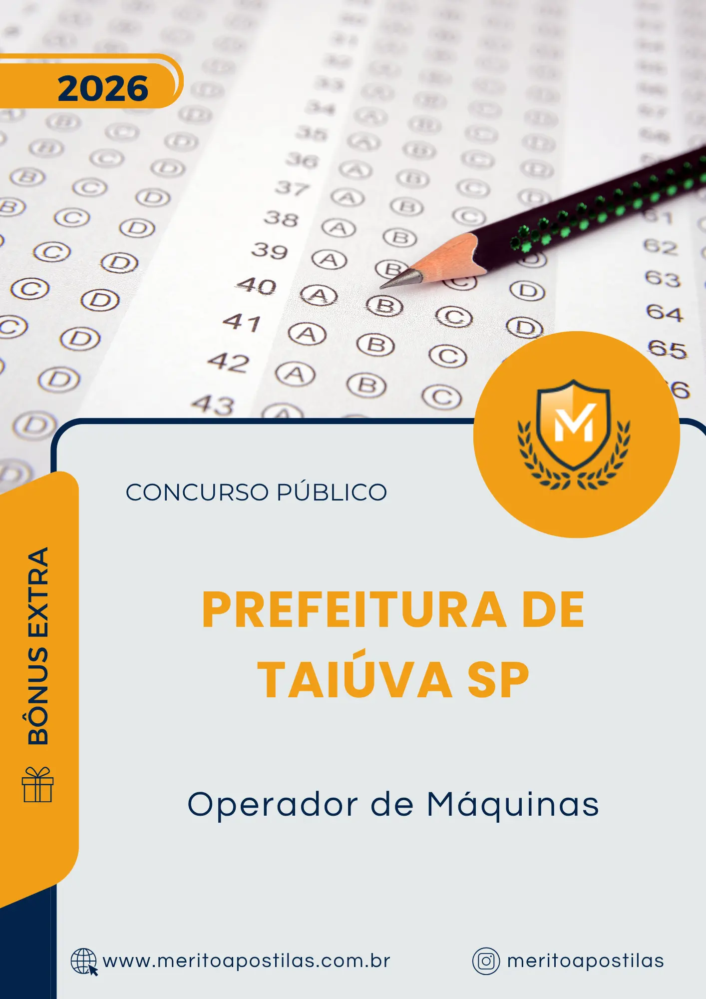 Apostila Operador de Máquinas Pesadas Prefeitura de Taiúva SP 2026