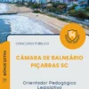 Apostila Orientador Pedagógico Legislativo Câmara de Balneário Piçarras SC 2026