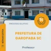 Apostila Professor Prefeitura de Garopaba SC 2026