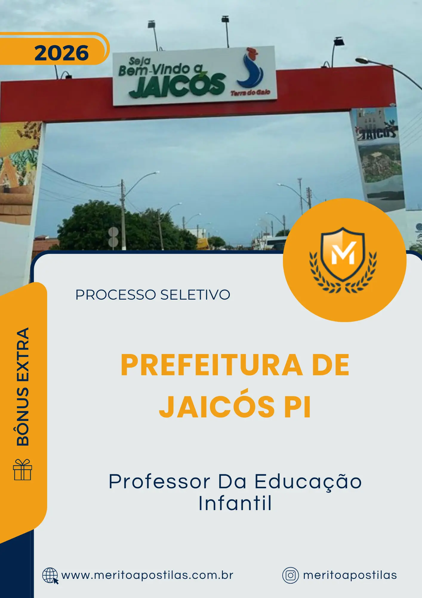 Apostila Professor Da Educação Infantil Prefeitura de Jaicós PI 2026