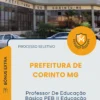 Apostila Professor De Educação Básica PEB II Educação Física Prefeitura de Corinto MG 2026
