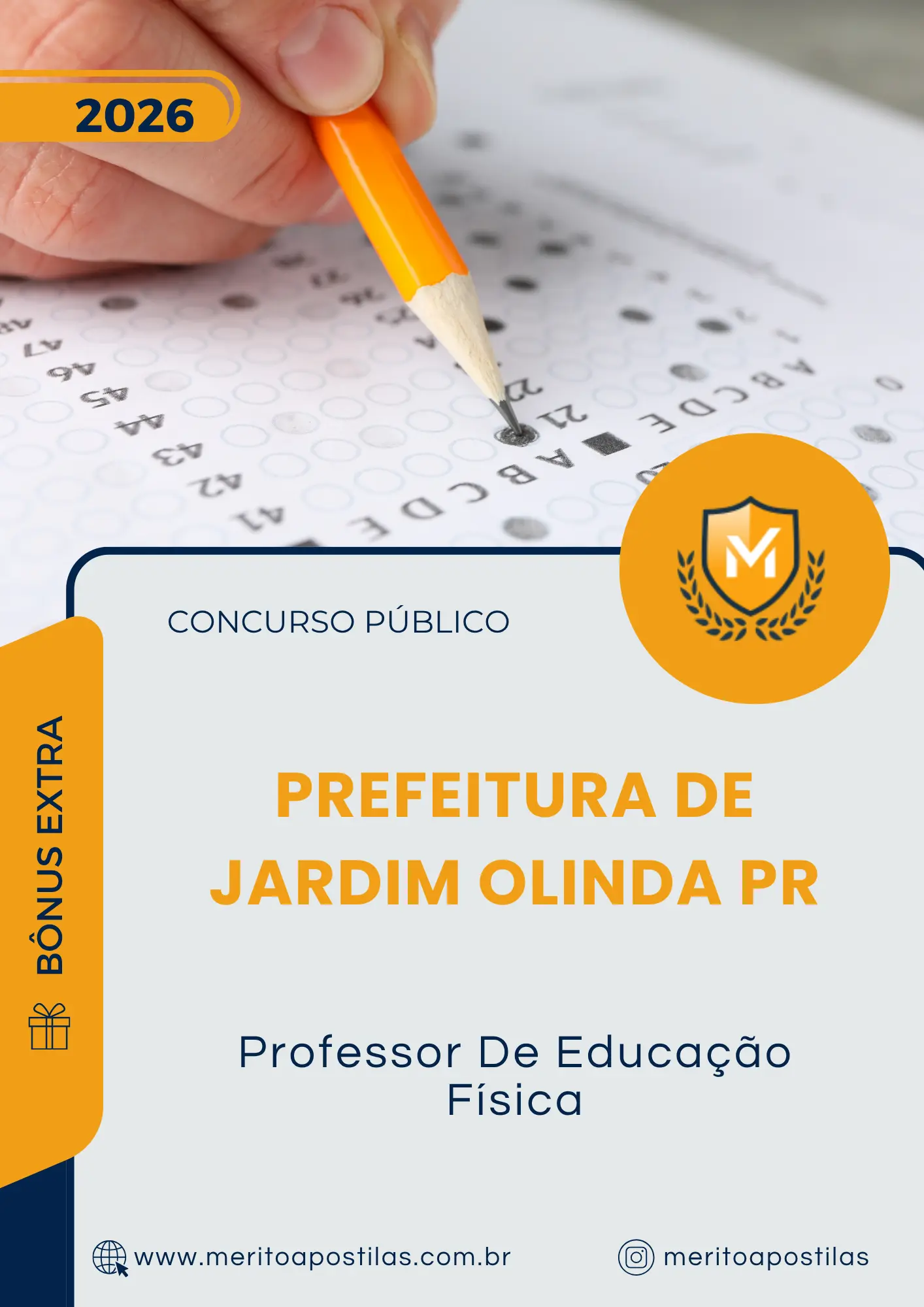 Apostila Professor De Educação Física Prefeitura de Jardim Olinda PR 2026
