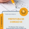 Apostila Professor De Língua Portuguesa Anos Finais Do Ensino Fundamental Prefeitura de Coreaú CE 2026