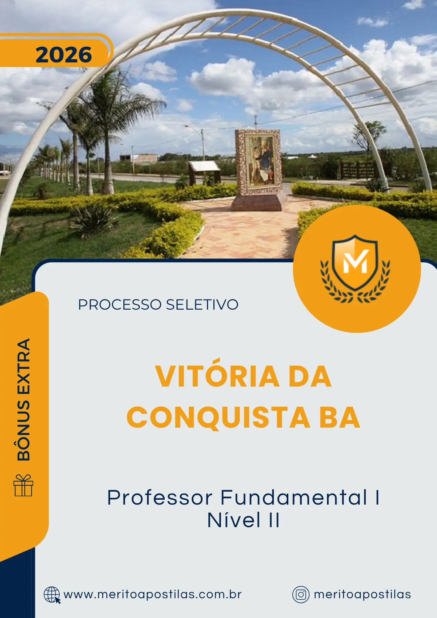 Apostila Professor Fundamental I Nível II Prefeitura de Vitória da Conquista BA 2026