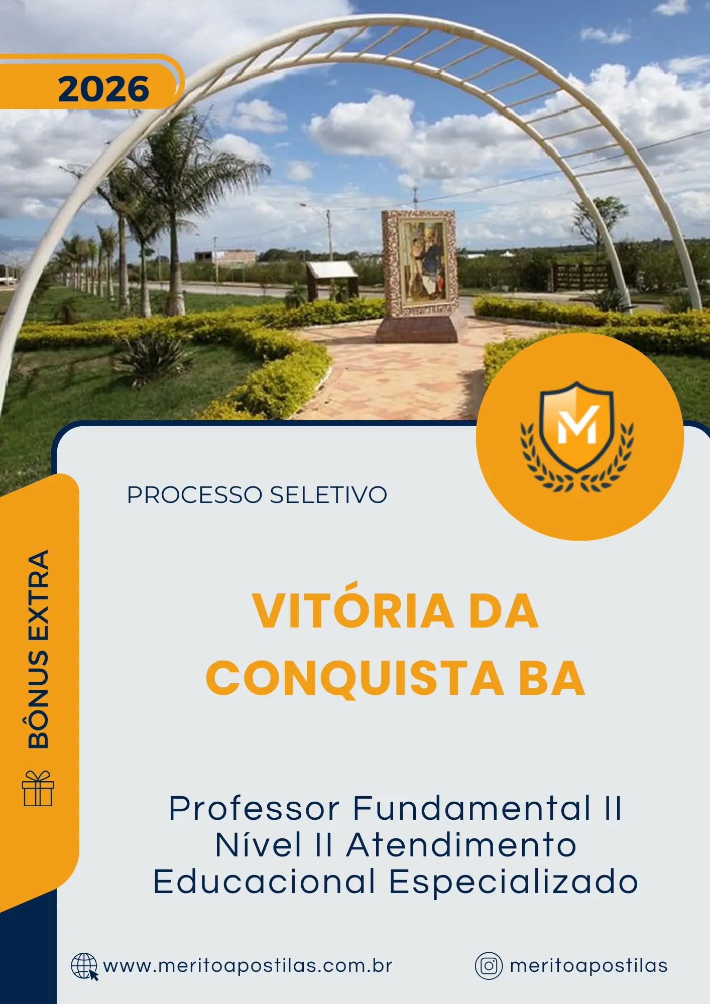 Apostila Professor Fundamental II Nível II Atendimento Educacional Especializado Prefeitura de Vitória da Conquista BA 2026