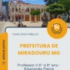 Apostila Professor II 6 a 9 ano Educação Física Prefeitura de Miradouro MG 2026