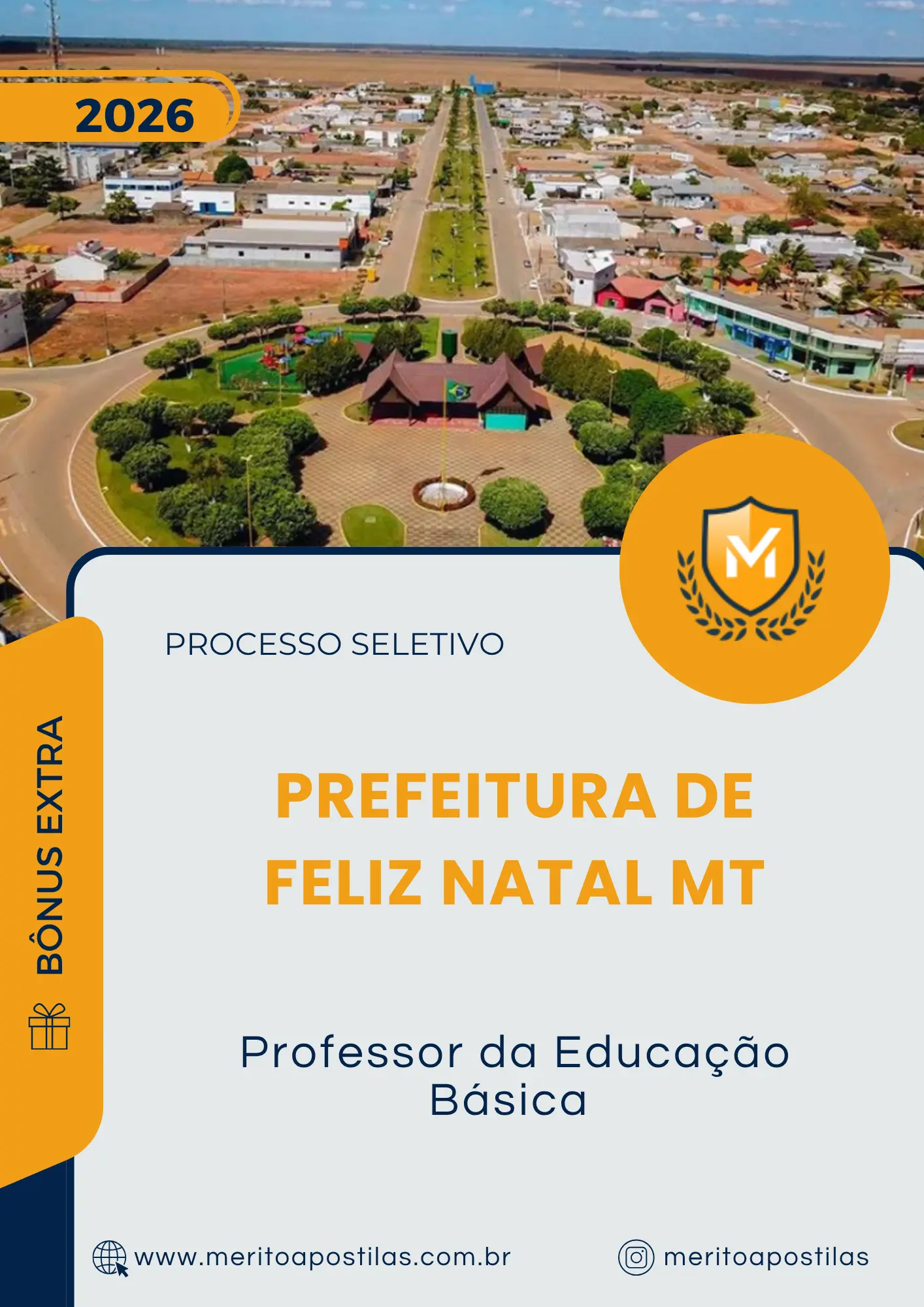 Apostila Professor da Educação Básica Prefeitura de Feliz Natal MT 2026