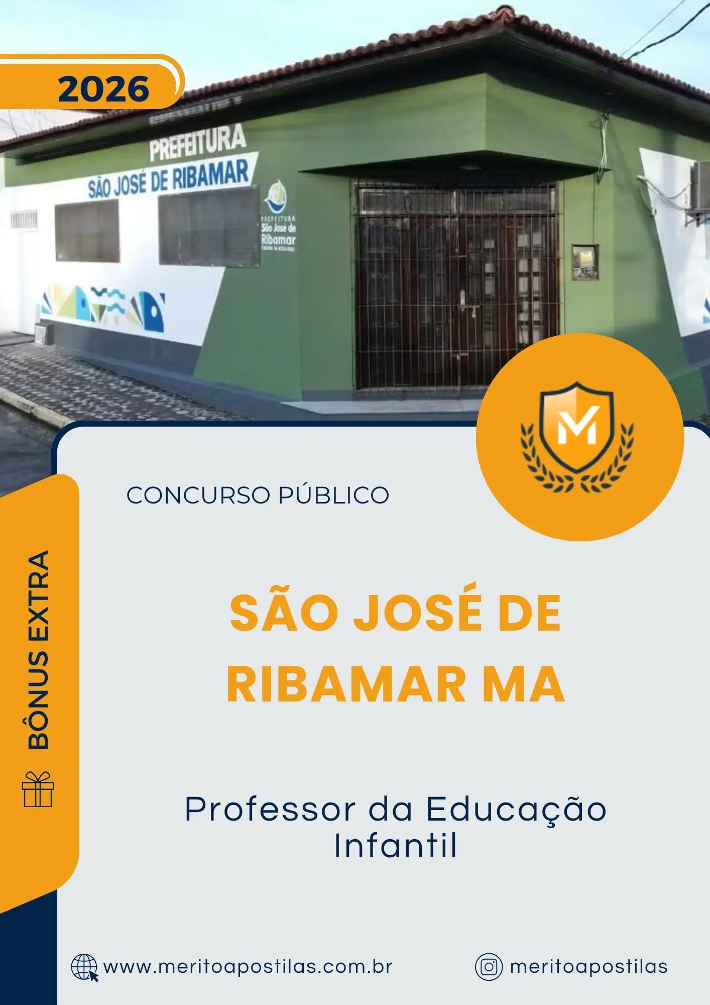 Apostila Professor da Educação Infantil Prefeitura de São José de Ribamar MA 2026
