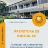 Apostila Professor de Atendimento Educacional Especializado Prefeitura de Indaial SC 2026