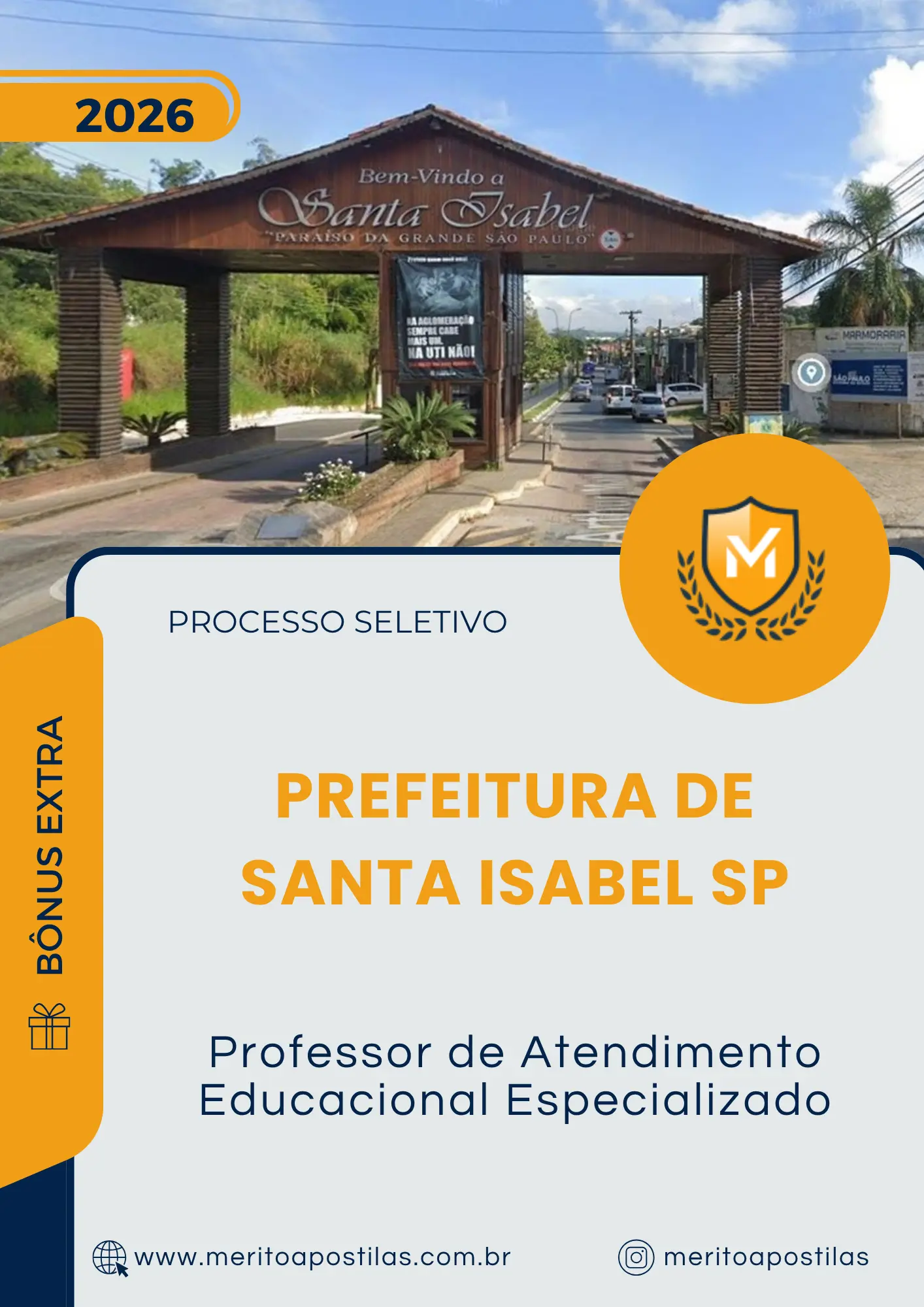 Apostila Professor de Atendimento Educacional Especializado Prefeitura de Santa Isabel SP 2026