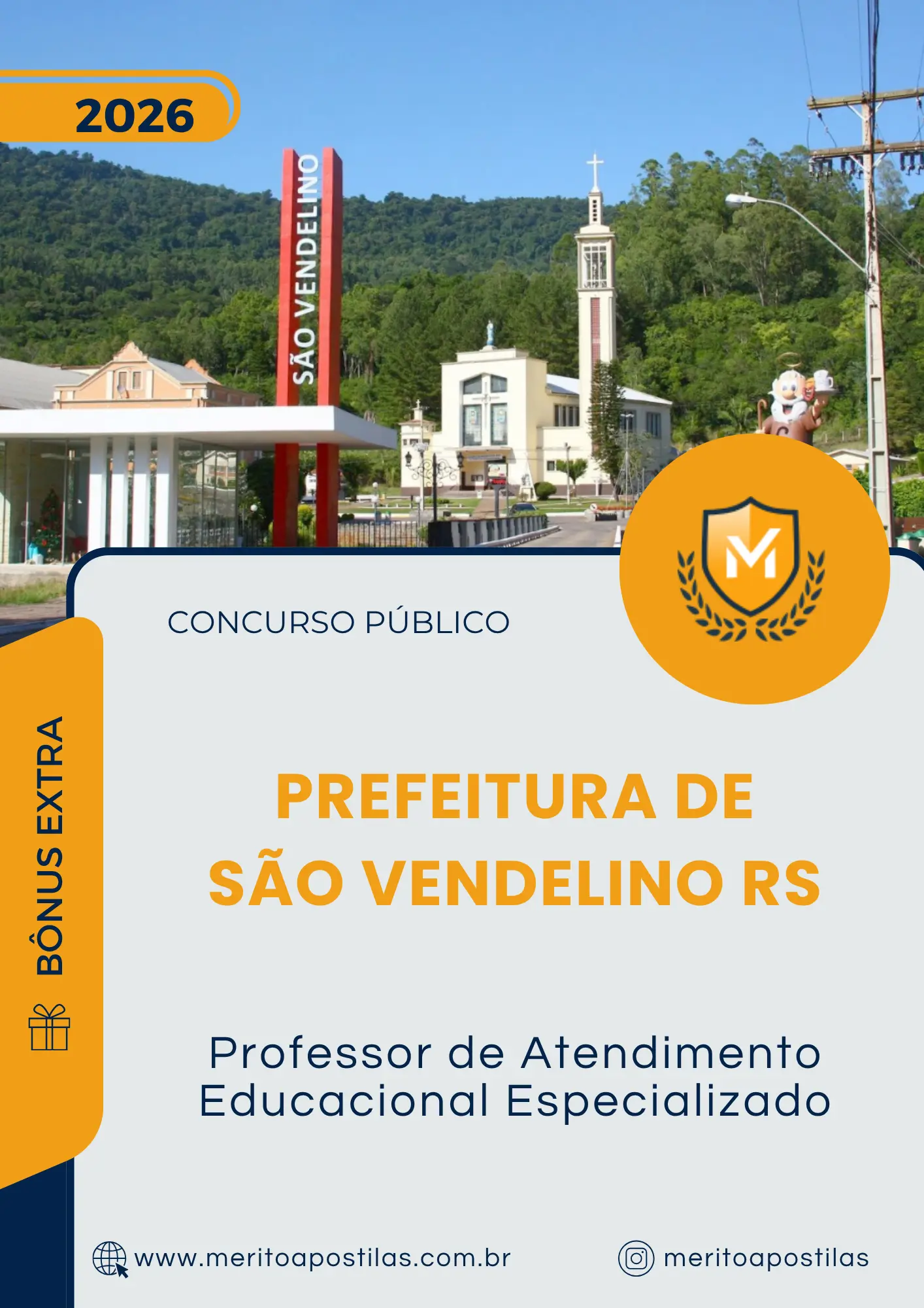 Apostila Professor de Atendimento Educacional Especializado Prefeitura de São Vendelino RS 2026