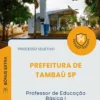 Apostila Professor de Educação Básica I Prefeitura de Tambaú SP 2026