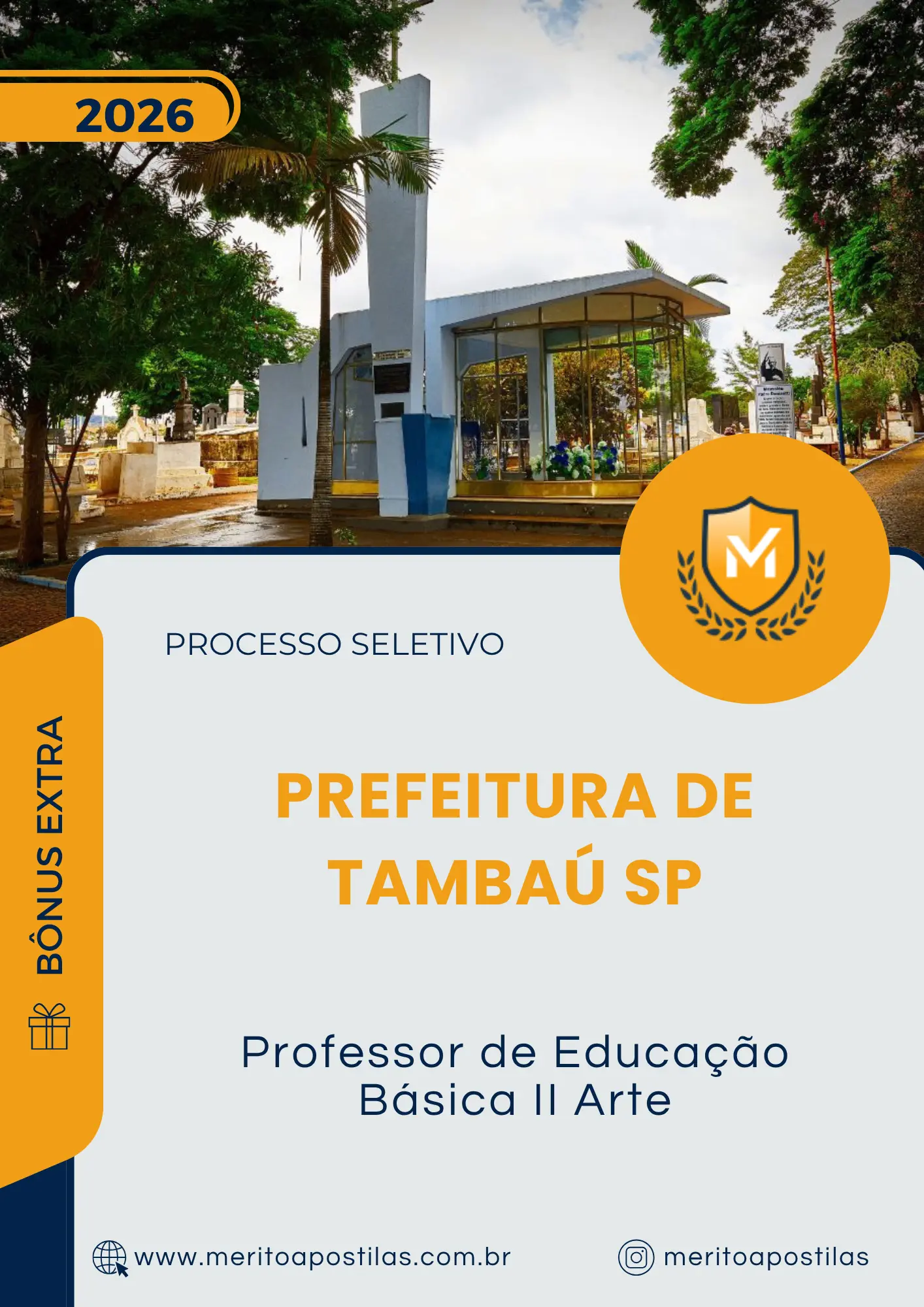 Apostila Professor de Educação Básica II Arte Prefeitura de Tambaú SP 2026