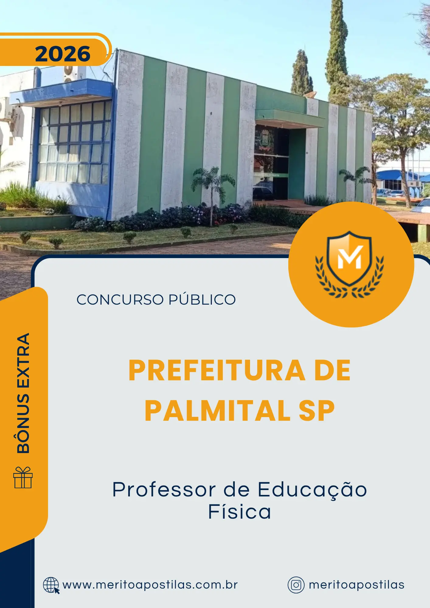 Apostila Professor de Educação Física Prefeitura de Palmital SP 2026