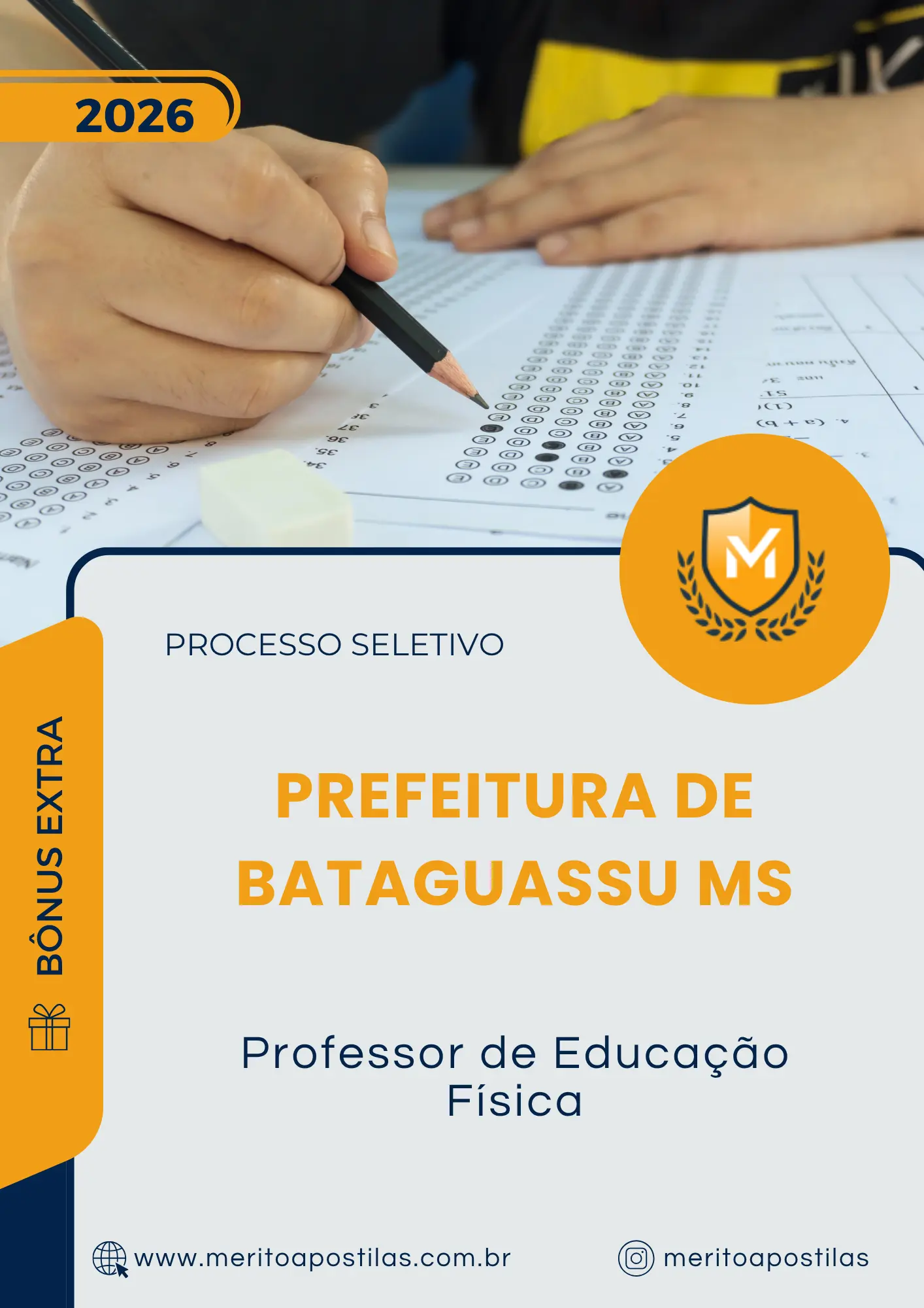 Apostila Professor de Educação Física Prefeitura de Bataguassu MS 2026