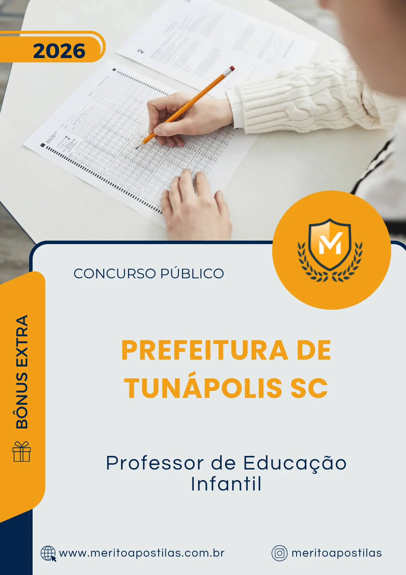 Apostila Professor de Educação Infantil Prefeitura de Tunápolis SC 2026