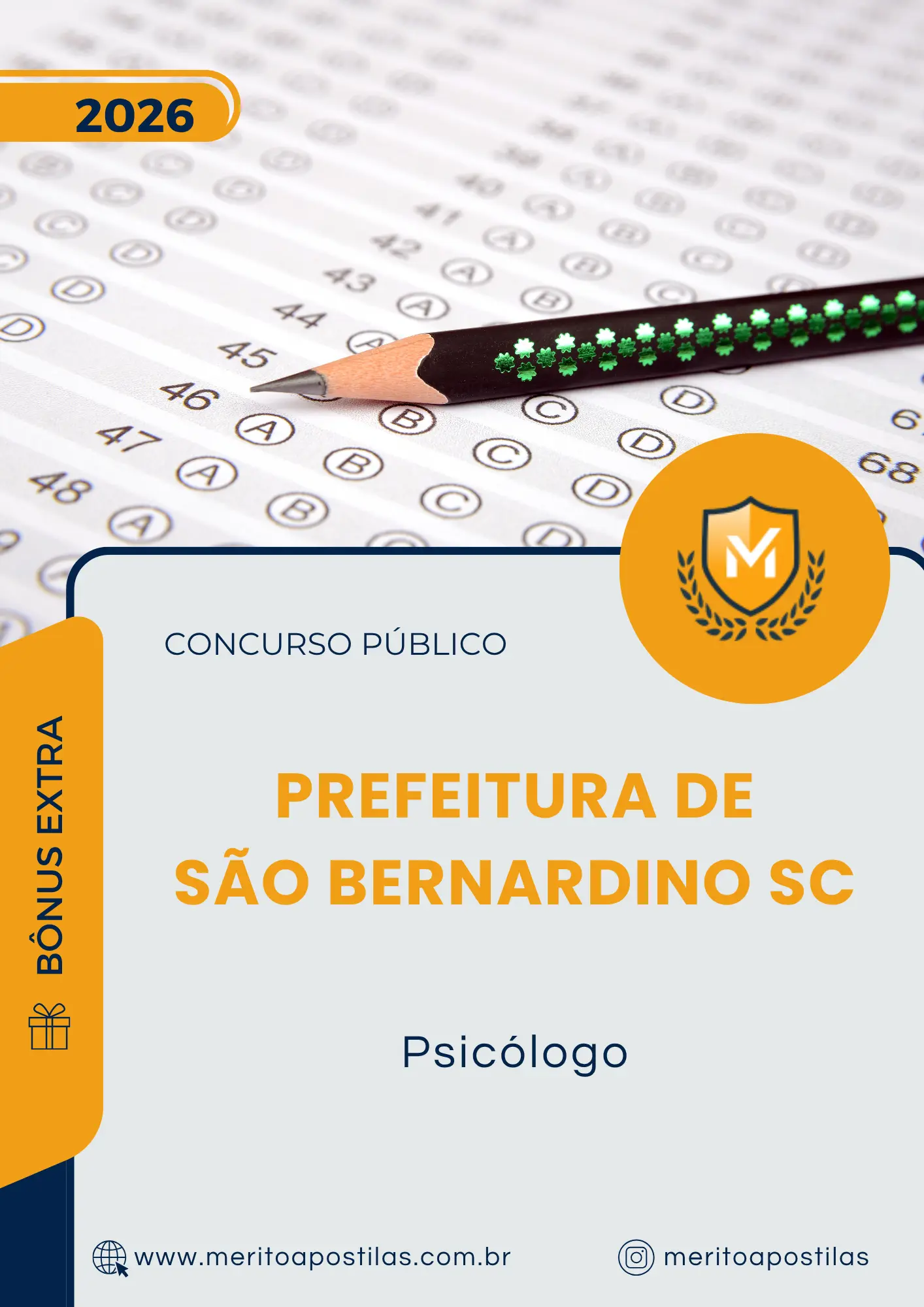 Apostila Psicólogo Prefeitura de São Bernardino SC 2026