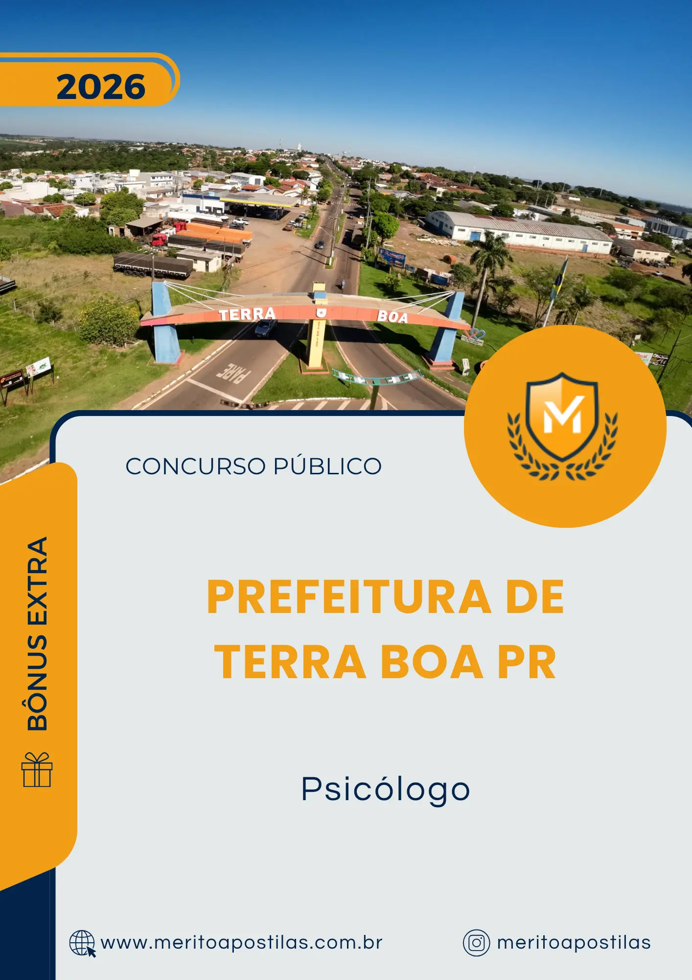 Apostila Psicólogo Prefeitura de Terra Boa PR 2026