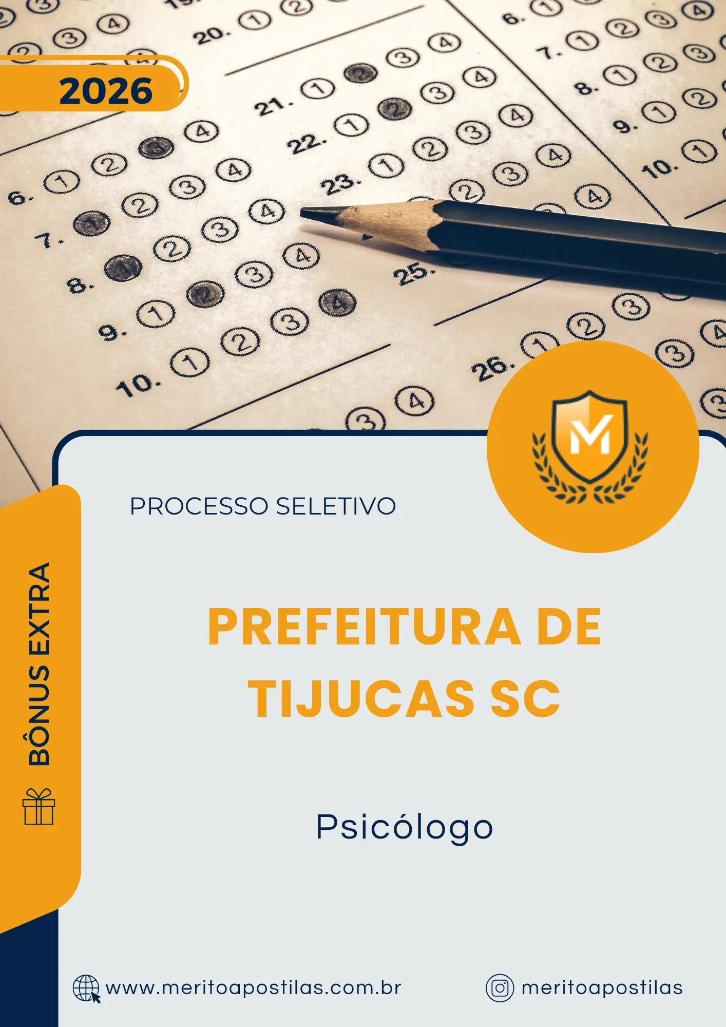 Apostila Psicólogo Prefeitura de Tijucas SC 2026