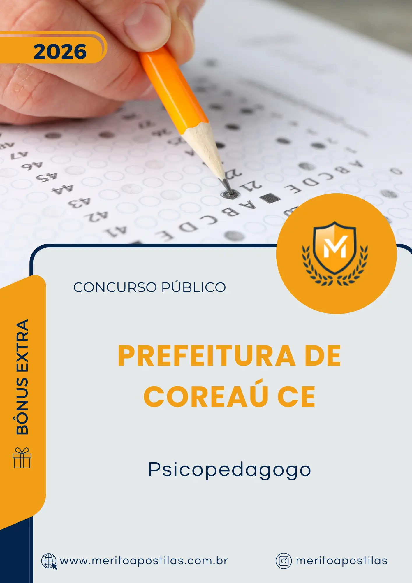 Apostila Psicopedagogo Prefeitura de Coreaú CE 2026