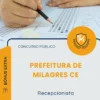 Apostila Recepcionista Prefeitura de Milagres CE 2026