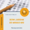 Apostila Recepcionista Prefeitura de Bom Jardim de Minas MG 2026