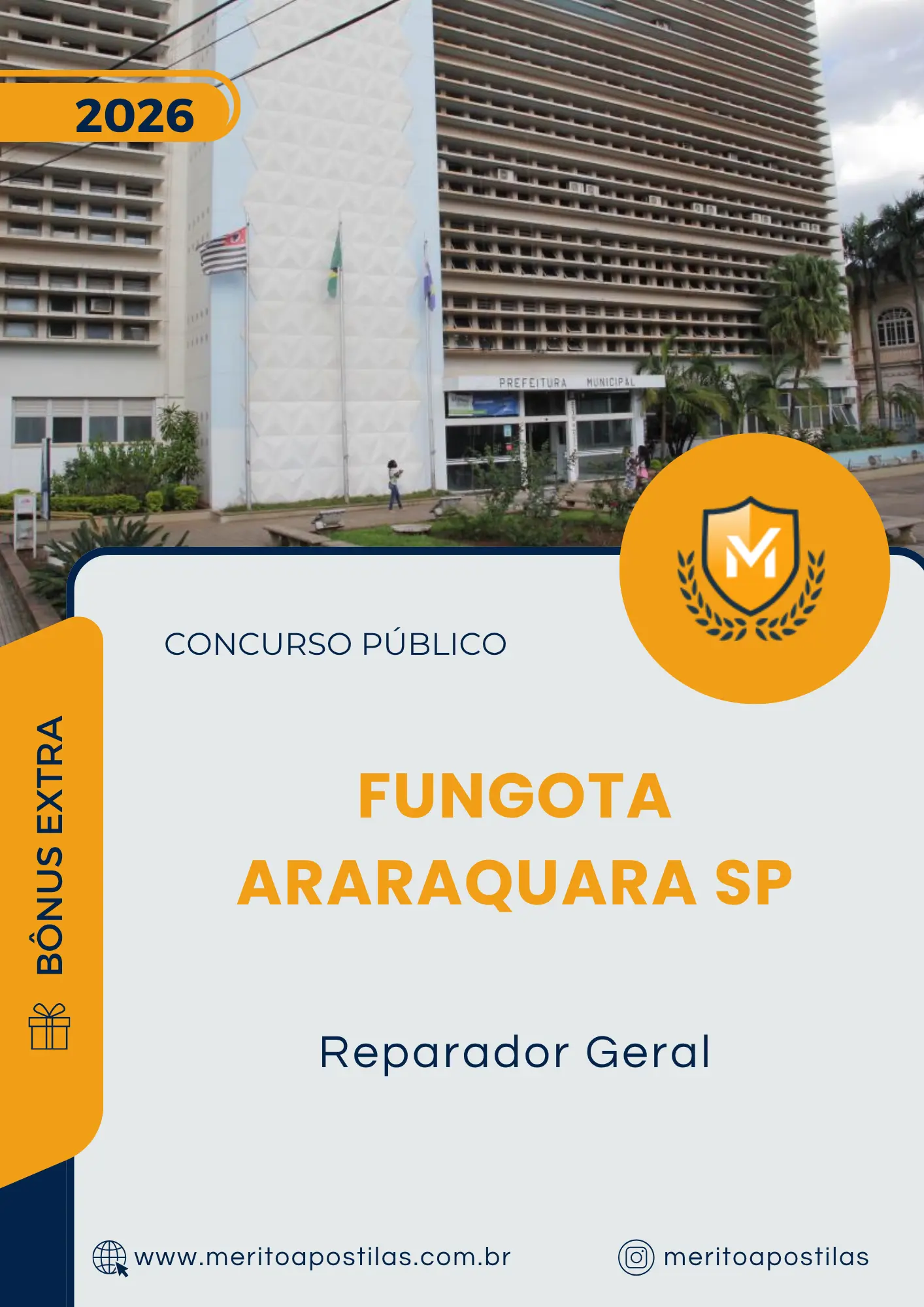 Apostila Reparador Geral Concurso Público FunGOTA Araraquara SP 2026