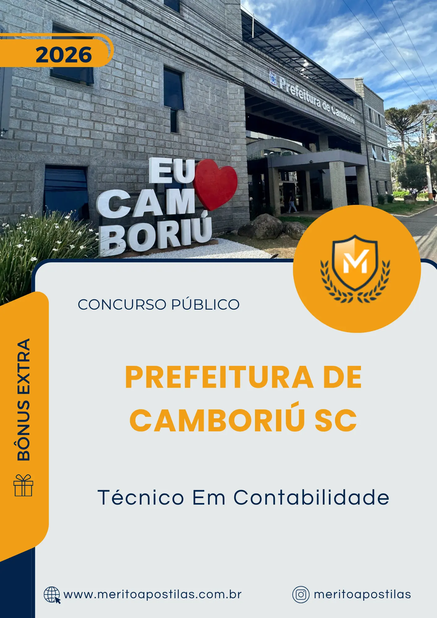 Apostila Técnico Em Contabilidade Prefeitura de Camboriú SC 2026