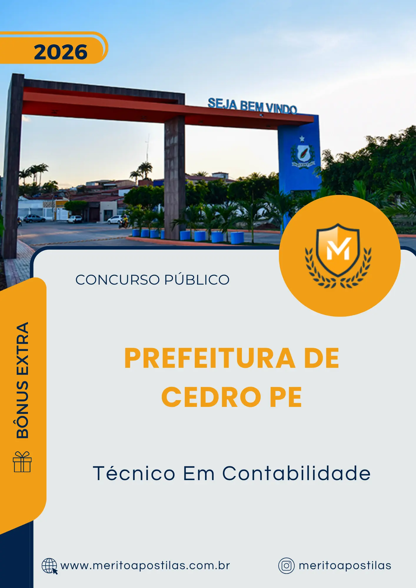 Apostila Técnico Em Contabilidade Prefeitura de Cedro PE 2026